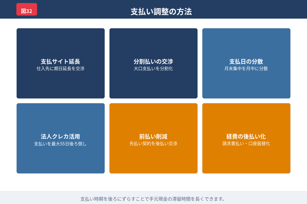 請求から回収までを短くする入金改善の図解